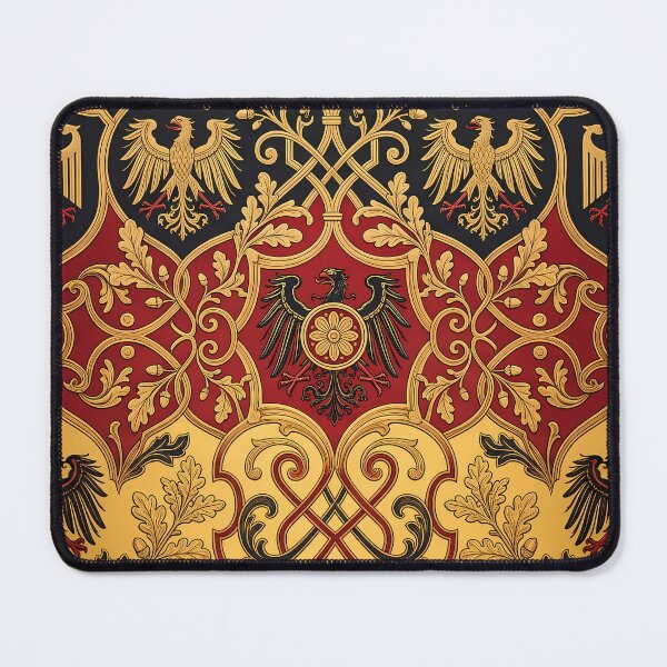 Item preview, 1 German Eagle Vintage Art Deco Gold Pattern designed and sold by ART ATTACK ZONE.