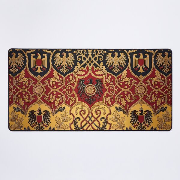 Item preview, 1 German Eagle Vintage Art Deco Gold Pattern designed and sold by ART ATTACK ZONE.