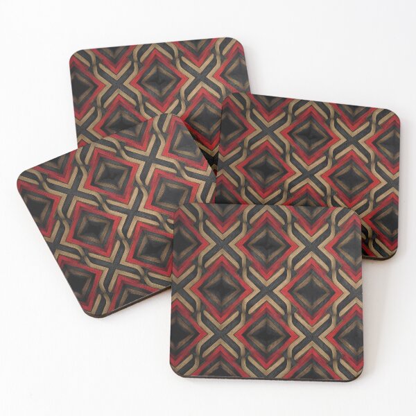Item preview, 2 German Eagle Vintage Art Deco Gold Pattern designed and sold by ART ATTACK ZONE.