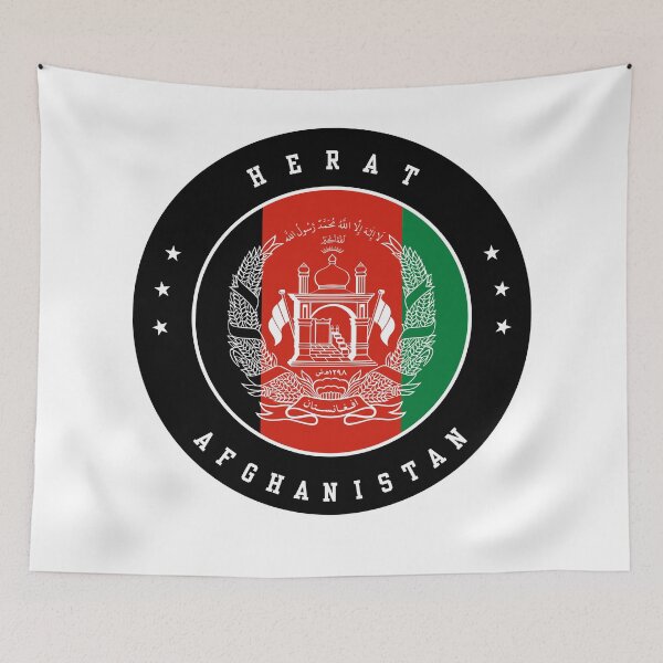 Item preview, Herat Afghanistan Coat of Arms - Afghan City Emblem designed and sold by jeshands.
