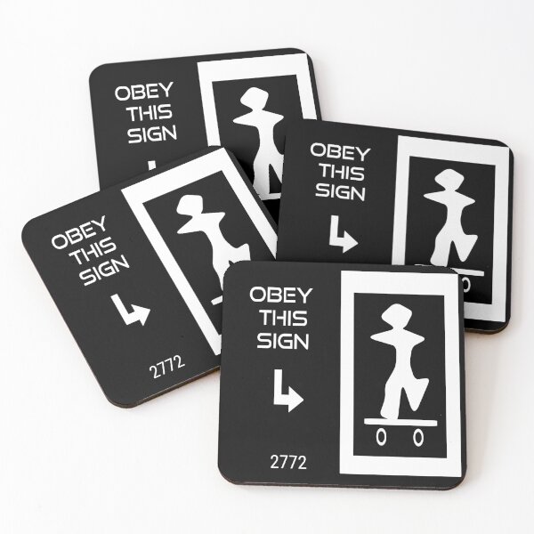 Item preview, Obey this Sign No. 2772 designed and sold by porfysoundtrack.