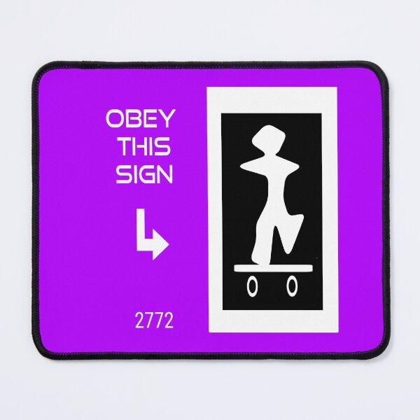 Item preview, Obey this Sign No. 2772 designed and sold by porfysoundtrack.