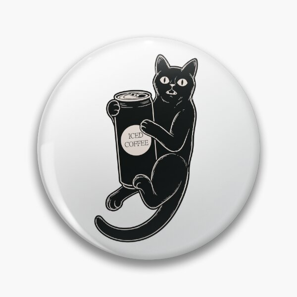 Item preview, Iced Coffee Drink Cat designed and sold by Izzib-.