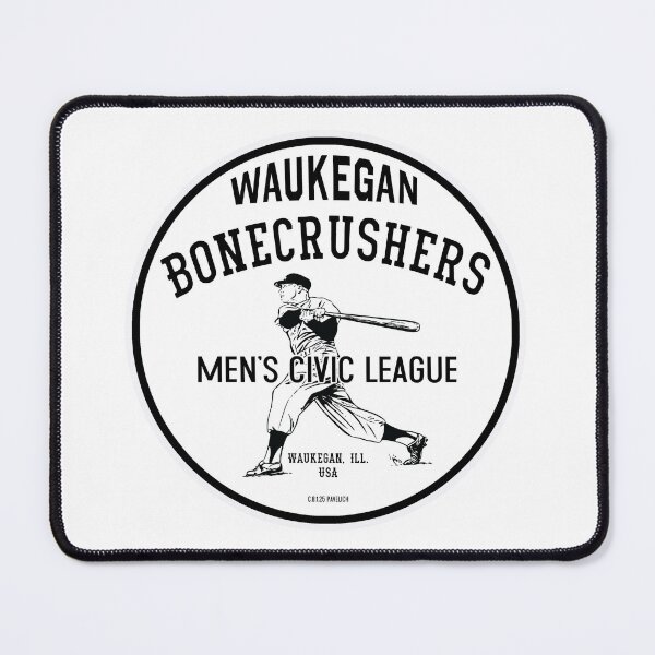 Item preview, Waukegan Bonecrushers Badge designed and sold by Normbot2000.