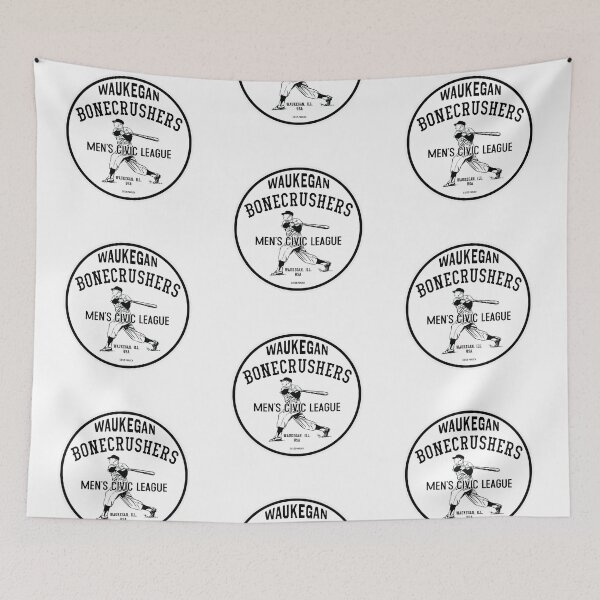 Item preview, Waukegan Bonecrushers Badge designed and sold by Normbot2000.