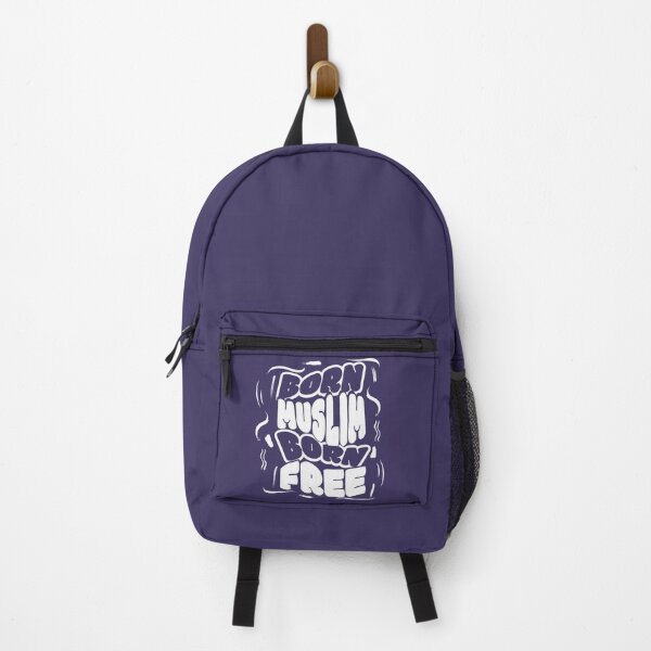 Item preview, Born Muslim Born Free - Islamic Inspirational Quote Design designed and sold by D-Islamic.