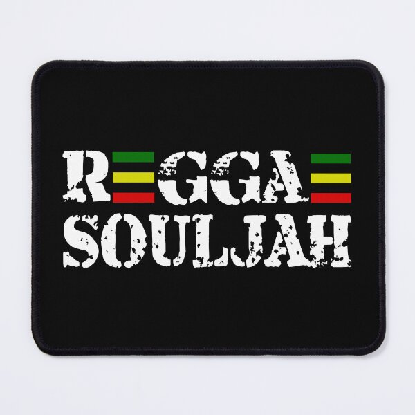 Item preview, Reggae Souljah Reggae Lovers Design in Rasta Colors designed and sold by RastaColors.
