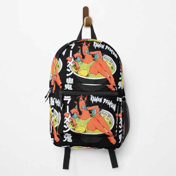 Item preview, Kawaii Demon Girl in Ramen Bowl Aesthetic Edit designed and sold by MikaseSan.