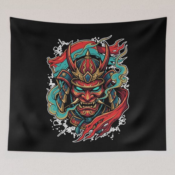 Item preview, Rasta Samurai Mask  designed and sold by SignumShop.