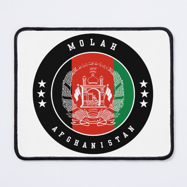 Item preview, Molah Afghanistan Coat of Arms - Afghan City Emblem designed and sold by jeshands.