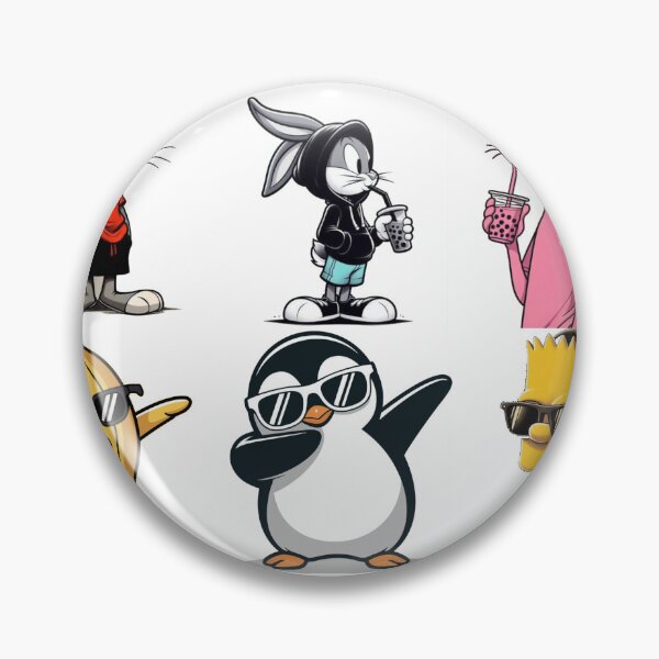 Item preview, Cool Cartoon Stickers  designed and sold by A to Z.