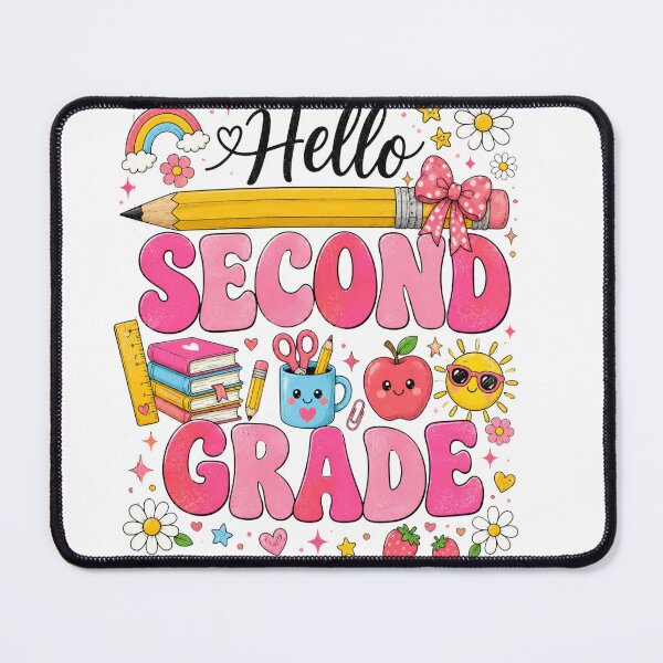 Item preview, Cute Back to School Teacher Student Gift, 2nd Grade Graphic Tee designed and sold by OUICHA.