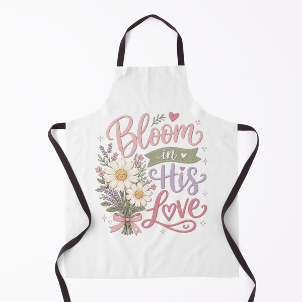 Item preview, Bloom in His Love Floral Christian Shirt | Cute Faith T-Shirt for Women designed and sold by Illustrated Faith.