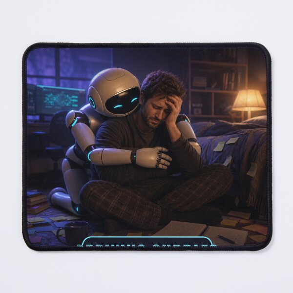 Item preview, Human Overthinking Detected — Applying Cuddles designed and sold by Valmere-Punk.
