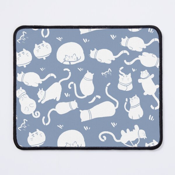 Item preview, Cute Cat Pattern | Minimalist Kawaii Cat Print | Playful Feline Seamless Design designed and sold by Rush2Buy.
