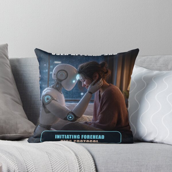 Item preview, User Appears Sad — Initiating Forehead Kiss Protocol designed and sold by Valmere-Punk.