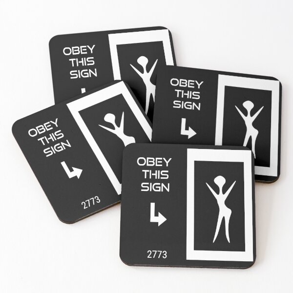 Item preview, Obey this Sign No. 2773 designed and sold by porfysoundtrack.