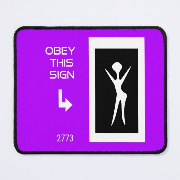 Item preview, Obey this Sign No. 2773 designed and sold by porfysoundtrack.
