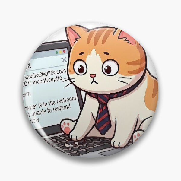 Item preview, Office Cat designed and sold by HumourLabShop.