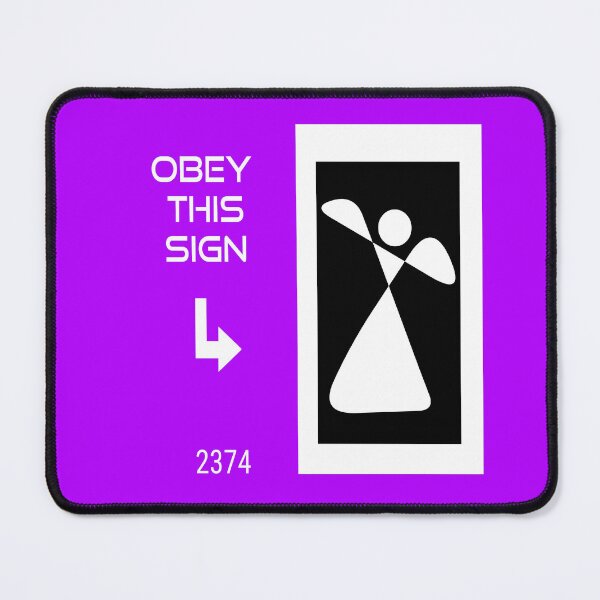 Item preview, Obey this Sign No. 2774 designed and sold by porfysoundtrack.