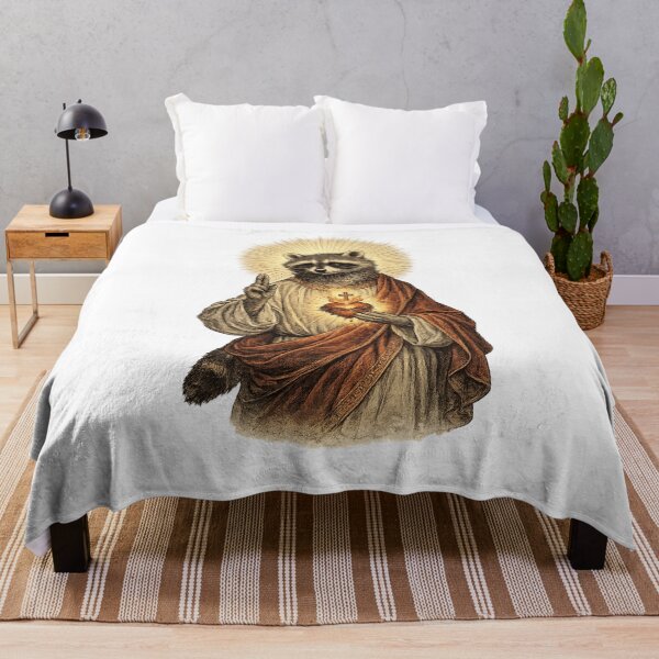 Item preview, Jimothy the Raccoon with Sacred Heart. designed and sold by Anime-Clothes1.