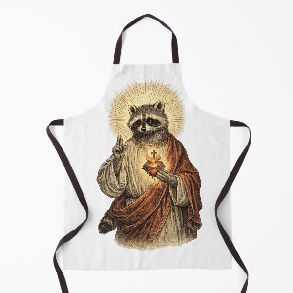 Item preview, Jimothy the Raccoon with Sacred Heart. designed and sold by Anime-Clothes1.
