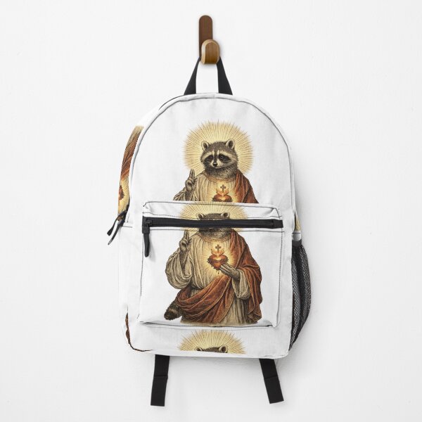 Item preview, Jimothy the Raccoon with Sacred Heart. designed and sold by Anime-Clothes1.