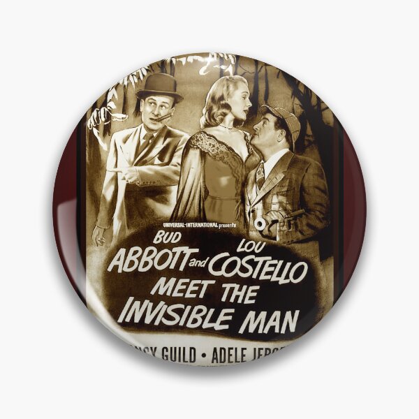 Item preview, Abbott and Costello Meet The Invisible Man designed and sold by Normbot2000.
