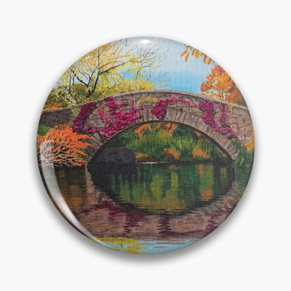 Item preview, Gapstow Bridge in Central Park designed and sold by AmySongsArt.