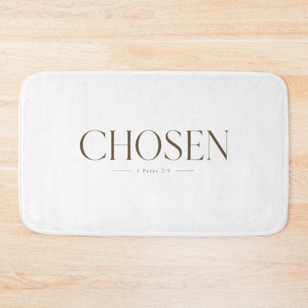 Item preview, Chosen | 1 Peter 2:9 Christian Typography Faith Design designed and sold by Illustrated Faith.