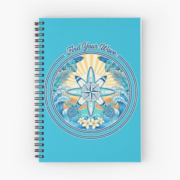 Item preview, Find Your Wave Vintage Tropical Surf Design | Coastal Beach Paradise Summer Vibes designed and sold by Mahilis.