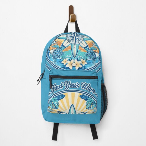 Item preview, Find Your Wave Vintage Tropical Surf Design | Coastal Beach Paradise Summer Vibes designed and sold by Mahilis.