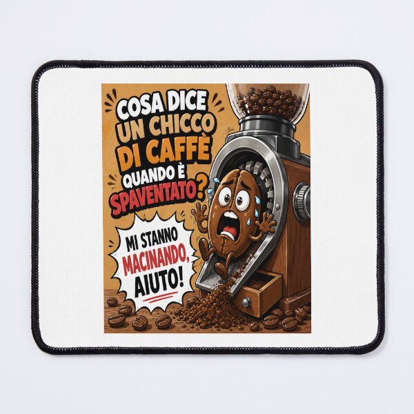 Item preview, Funny Coffee Bean – Coffee Grinder Cartoon Joke designed and sold by RipantinaFantasy .