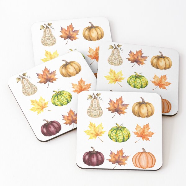 Item preview, Watercolor Autumn Harvest and Foliage Collection designed and sold by VibranPalette.
