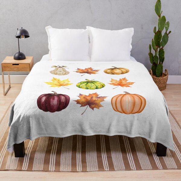 Item preview, Watercolor Autumn Harvest and Foliage Collection designed and sold by VibranPalette.