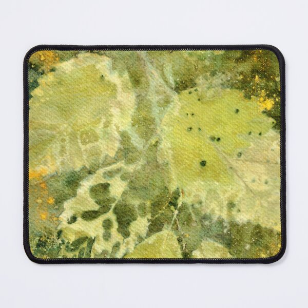 Item preview, Botanical Wet Cyanotype Forest Leaves Art Print by Nicole Giger designed and sold by NicoleGiger.Studio.