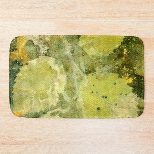 Item preview, Botanical Wet Cyanotype Forest Leaves Art Print by Nicole Giger designed and sold by NicoleGiger.Studio.