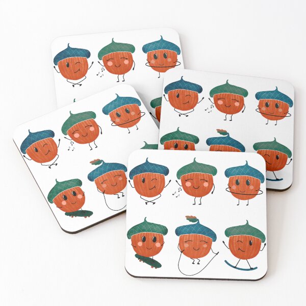 Item preview, Cute autumn design, cute acorn fall design designed and sold by BosskaDesign.