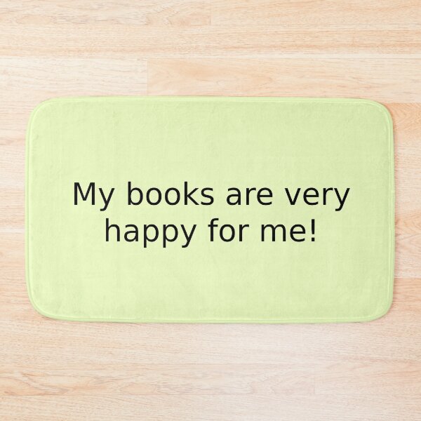 Item preview, My books are very happy for me! designed and sold by English Learning.