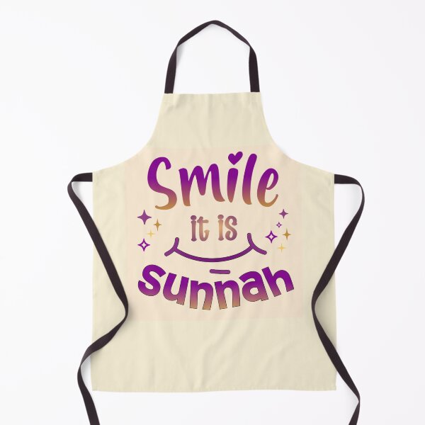 Item preview, Smile, It’s Sunnah ( purple ) – Islamic Positivity Design designed and sold by D-Islamic.