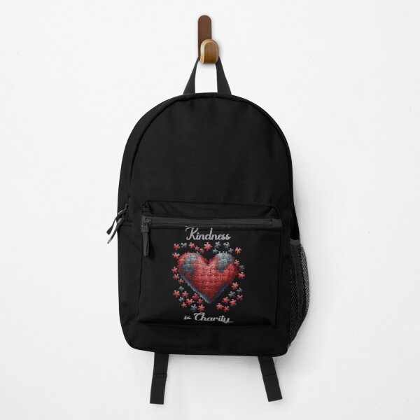 Item preview, Kindness is Charity – Puzzle Heart Design designed and sold by D-Islamic.