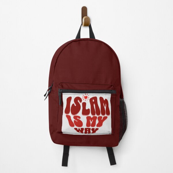 Item preview, Islam Is My Way ( red ) – Bold Heart Typography Design designed and sold by D-Islamic.
