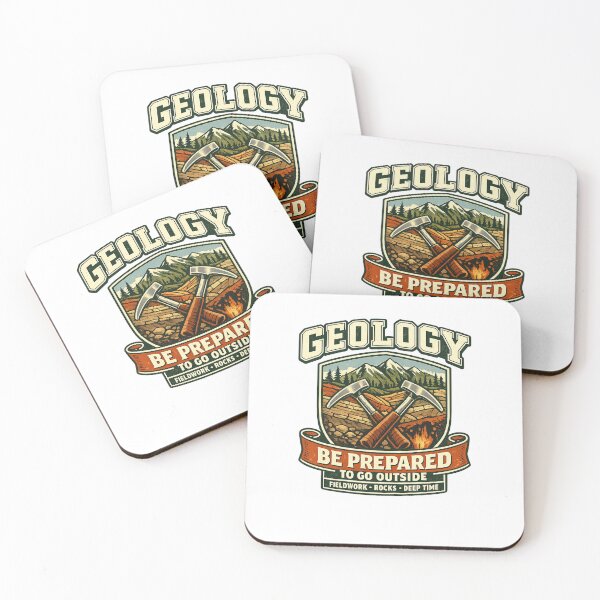 Item preview, Geology – Be Prepared to Go Outside Vintage Fieldwork Design designed and sold by Past in Threads.