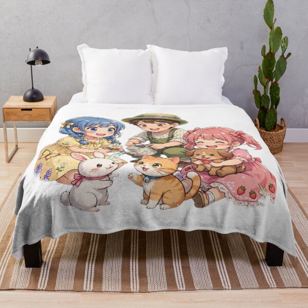 Item preview, Happy Kids & Animal Friends designed and sold by MyCalmDraw.
