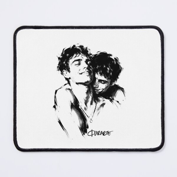 Item preview, Couple Hug Tender Romance Ink Fashion Art designed and sold by ferquirarte.