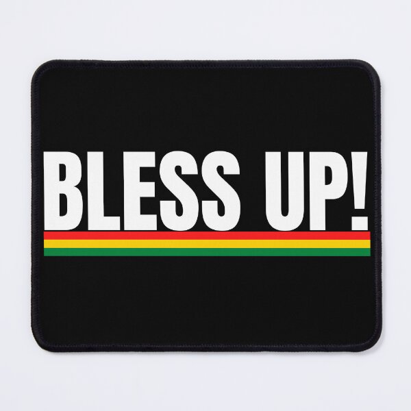 Item preview, Bless up Jamaican Patois Slang Reggae Rasta Colors designed and sold by RastaColors.
