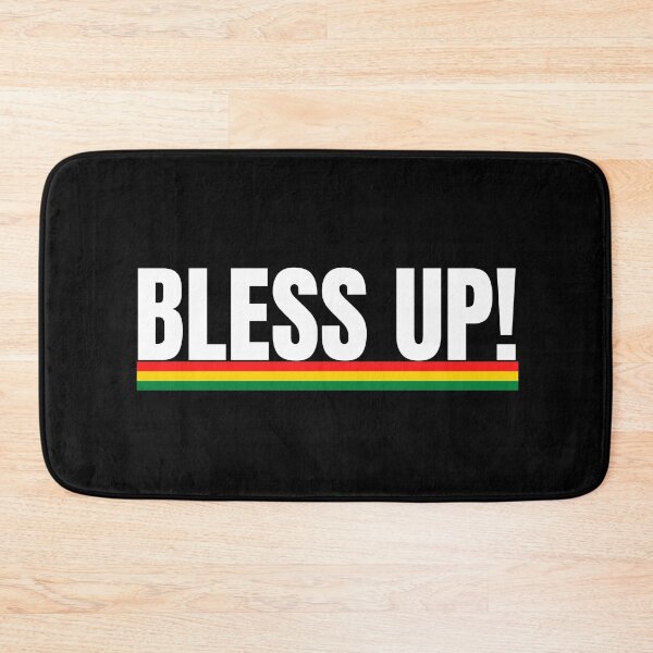 Item preview,  Bless up Jamaican Patois Slang Reggae Rasta Colors designed and sold by RastaColors.