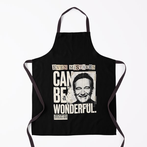 Item preview, Even Mistakes Can Be Wonderful - Robin Williams designed and sold by Enea Kelo.
