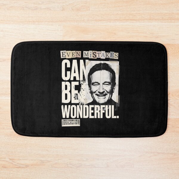 Item preview, Even Mistakes Can Be Wonderful - Robin Williams designed and sold by Enea Kelo.