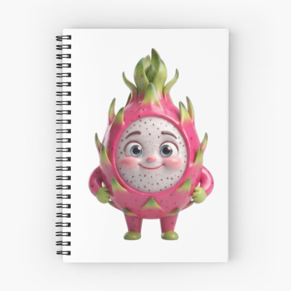 Item preview, Cute Happy Dragon Fruit 3D Character Tee designed and sold by TripleVertex-1.